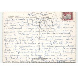 CAUDRY: la piscine et le stade jean bracq vue aérienne 10X15 - très bon état