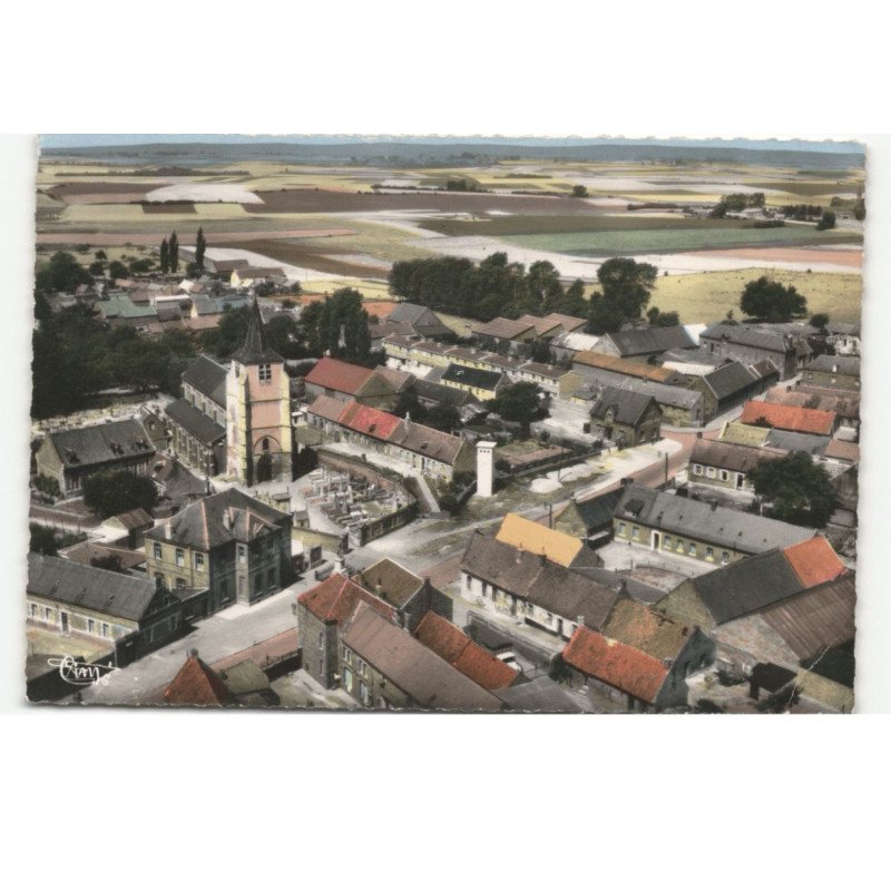 CATTENIERES: le centre vue aérienne 10X15 - très bon état