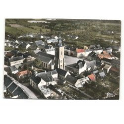CATILLON-sur-SAMBRE: le centre vue aérienne 10X15 - très bon état