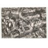 LE CATEAU: le beffroi et la salle des fêtes vue aérienne 10X15 - très bon état