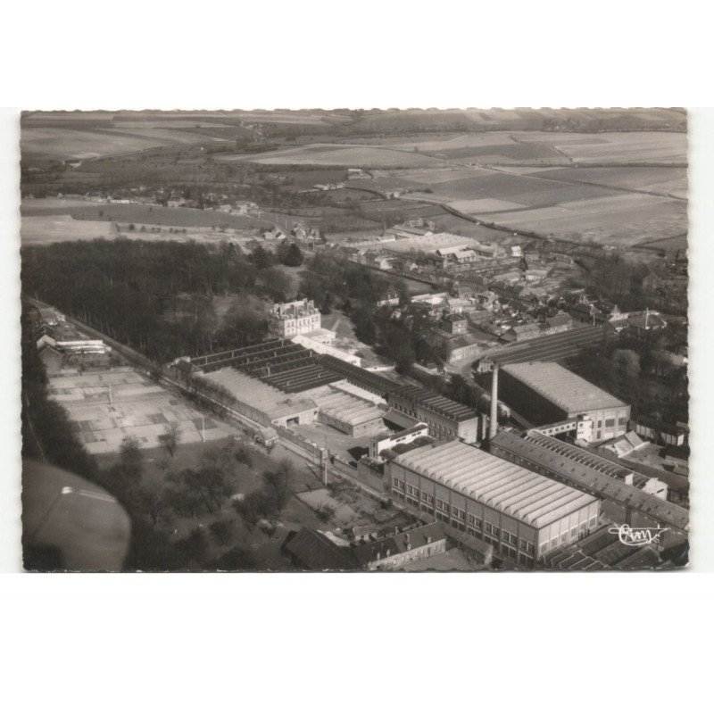 LE CATEAU: vue aérienne 10X15 - très bon état