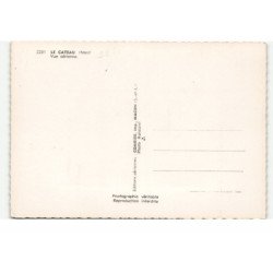 LE CATEAU: vue aérienne 10X15 - très bon état