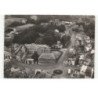 LE CATEAU: le palais fénelon, le jardin poublic vue aérienne 10X15 - très bon état