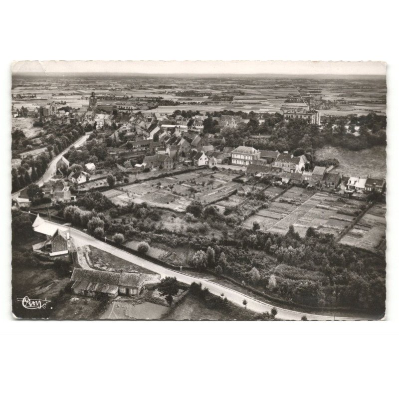 MONT-CASSEL: vue aérienne 10X15 - très bon état