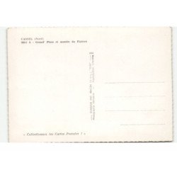 CASSEL: grand' place et montée du plateau vue aérienne 10X15 - très bon état