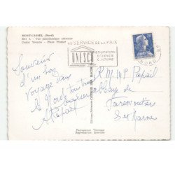 CASSEL: vue panoramique, place plumer vue aérienne 10X15 - très bon état