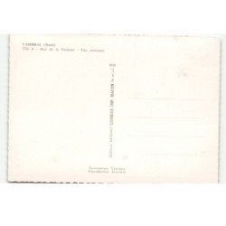 CAMBRAI: rue de la victoire vue aérienne 10X15 - très bon état