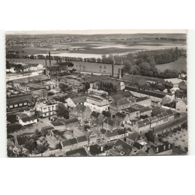 COURCHELETTES: vue générale vue aérienne 10X15 - très bon état