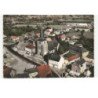 CORTIGNIES: l'église, la mairie vue aérienne 10X15 - très bon état