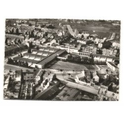 COUDEKERQUE-BRANCHE: groupe scolaire roger salengro vue aérienne 10X15 - très bon état