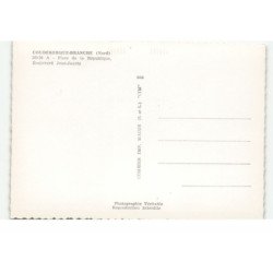 COUDEKERQUE-BRANCHE: place de la république boulevard jean-jaurès vue aérienne 10X15 - très bon état