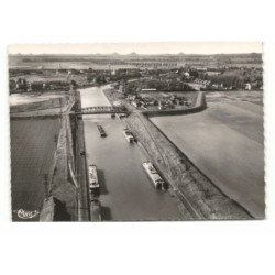 COURCHELETTES: la deule vue aérienne 10X15 - très bon état