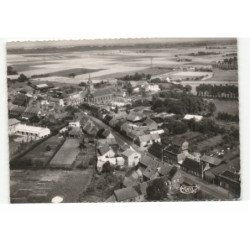 COUTICHES: vue générale vue aérienne 10X15 - état