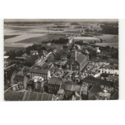 COUTICHES: l'église n-d. de foy vue aérienne 10X15 - état