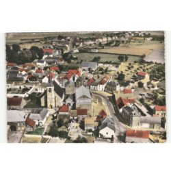 CURGIES: l'église vue aérienne 10X15 - très bon état