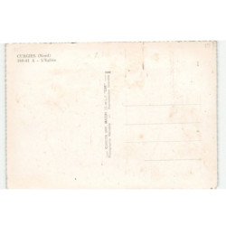 CURGIES: l'église vue aérienne 10X15 - très bon état