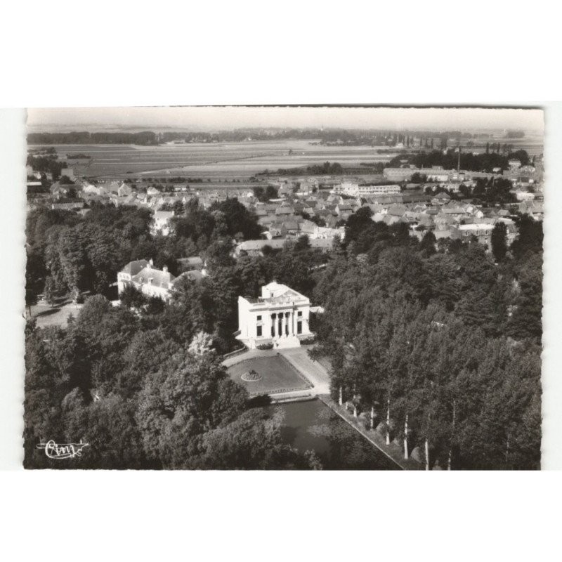 CYSOING: château de l'abbaye vue aérienne 10X15 - très bon état