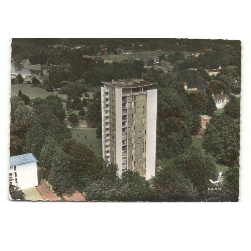 CROIX: la tour vue aérienne 10X15 - très bon état