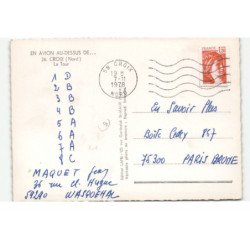 CROIX: la tour vue aérienne 10X15 - très bon état