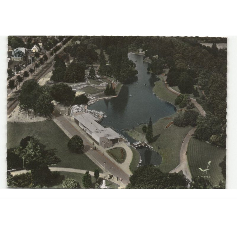CROIX: le jardin et le bol d'air vue aérienne 10X15 - très bon état