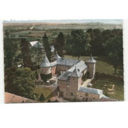 COUTANT: château vue aérienne 10X15 - très bon état