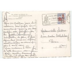 COUTANT: château vue aérienne 10X15 - très bon état