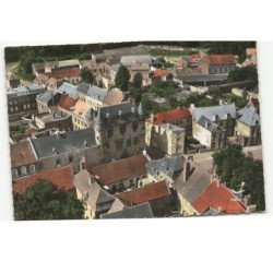 CONDE-sur-L'ESCAUT: le château vue aérienne 10X15 - très bon état