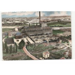 COMINES: les centrales E.D.F. vue aérienne 10X15 - très bon état