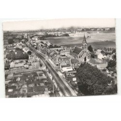 CHAPELLE-D'ARMENTIOERES: route nationale vue aérienne 10X15 - très bon état