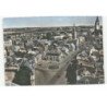 LE CATEAU: place du commandant richez vue aérienne 10X15 - très bon état