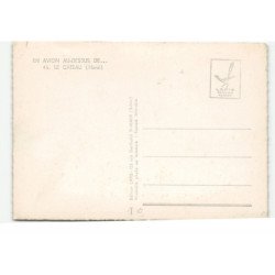 LE CATEAU: vue aérienne 10X15 - très bon état