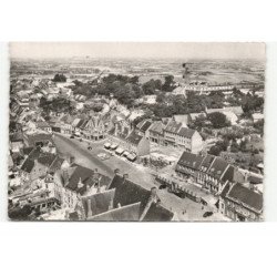MONT CASSEL: place du générale de gaulle vue aérienne 10X15 - très bon état