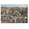 CARNIERES: place générale de gaulle église dont tour vestige occupation espagnole 1543 vue aérienne 10X15 -très bon état