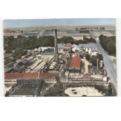 CARNIERES: la conserverie alibel vue aérienne 10X15 -très bon état