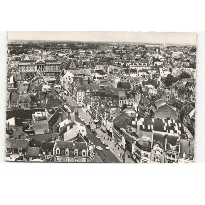 CAMBRAI: avenue de la victoire vue aérienne 10X15 - très bon état