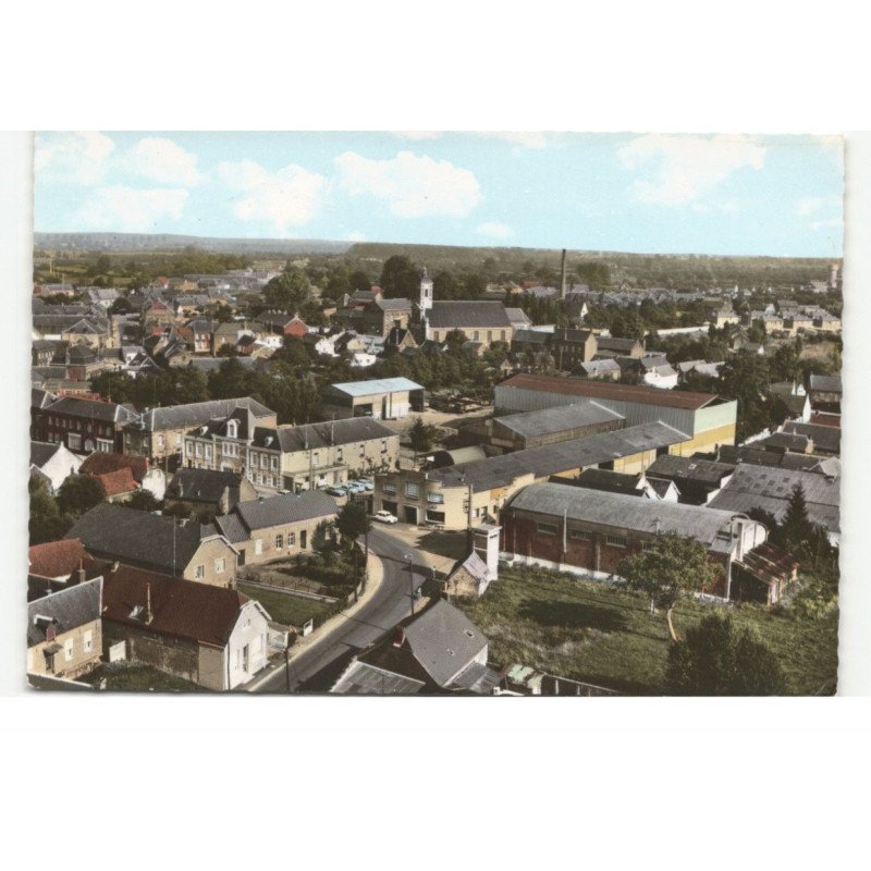 BOUSIES: vue générale vue aérienne 10X15 - tres bon etat