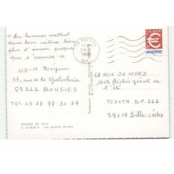 BOUSIES: vue générale vue aérienne 10X15 - tres bon etat