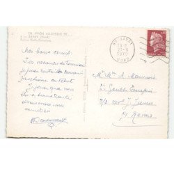 BAVAY: ruines gallo-romaines vue aérienne 10X15 - tres bon etat