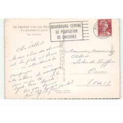 BOURBOURG: vue générale vue aérienne 10X15 - tres bon etat
