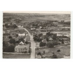 BUSIGNY: rue de la gare vue aérienne 10X15 - tres bon etat