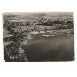 BRUNEMONT: vue aérienne sur les etangs vue aérienne 10X15 - tres bon etat