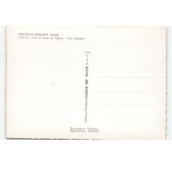BRUAY-sur-L'ESCAUT: cité et gare de thiers vue aérienne 10X15 - tres bon etat