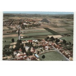 BOUVIGNIES: le village et fosse 10 vue aérienne 10X15 - tres bon etat