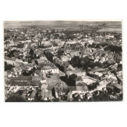 BOURBOURG: vue générale vue aérienne 10X15 - tres bon etat