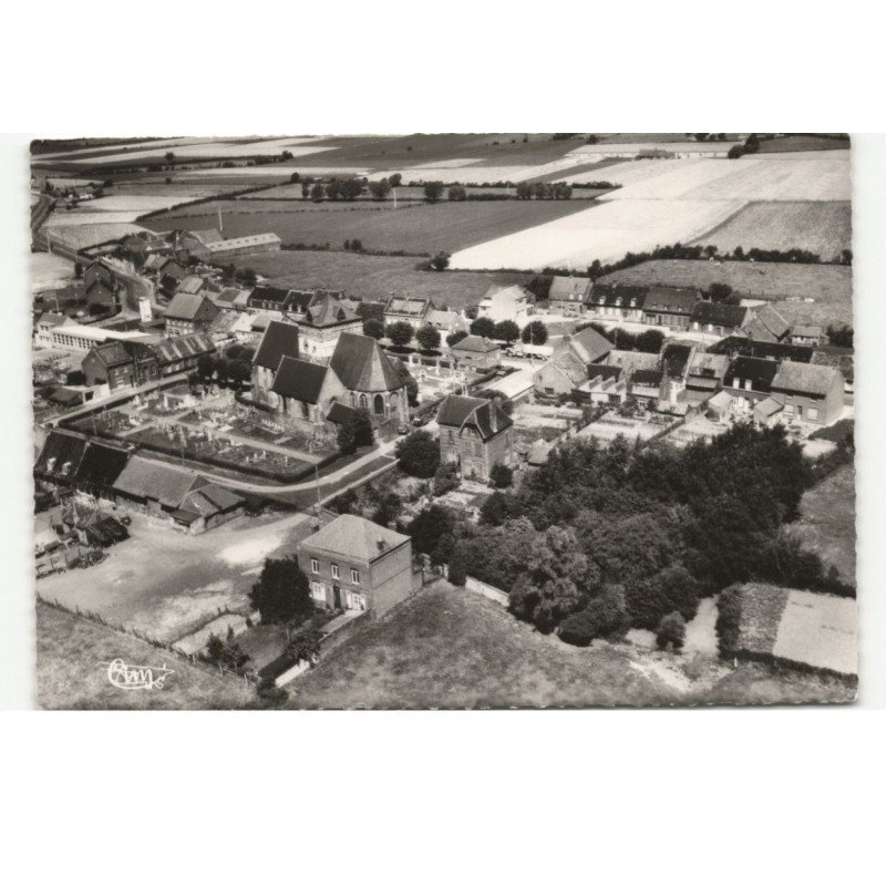 BORRE: le centre vue aérienne 10X15 - tres bon etat