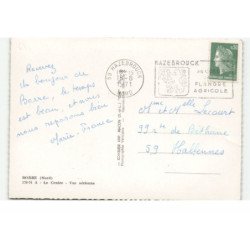 BORRE: le centre vue aérienne 10X15 - tres bon etat
