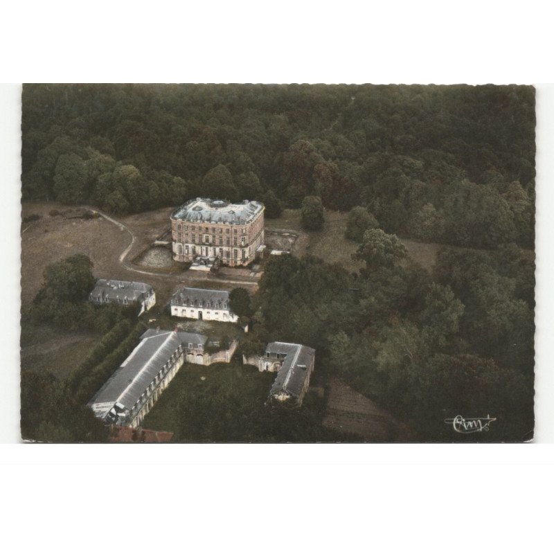 BONSECOURS-FRONTIERE: le château et ses dépendances vue aérienne 10X15 - tres bon etat
