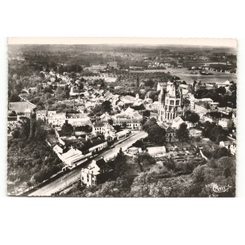 BONSECOURS-frontière: vue aérienne 10X15 - tres bon etat