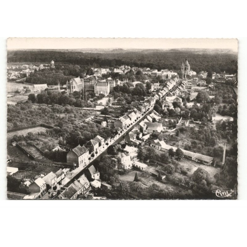BONSECOURS-frontière: vue aérienne 10X15 - tres bon etat