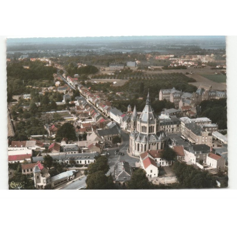 BONSECOURS-frontière: vue aérienne 10X15 - tres bon etat